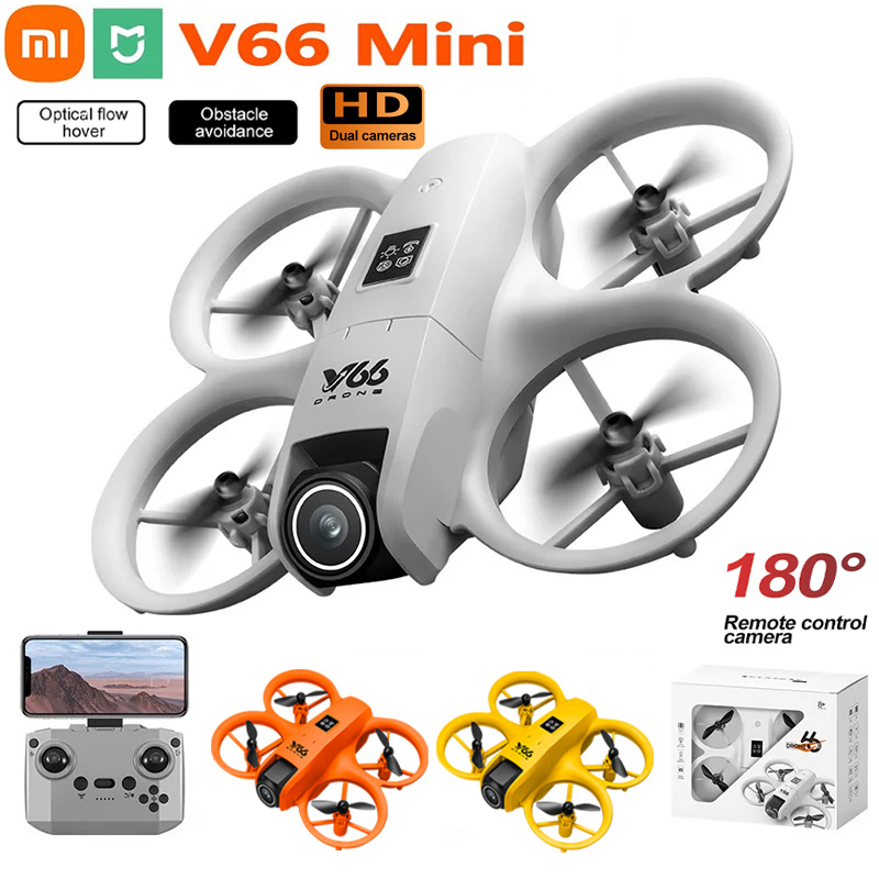 Smart Home Camera - New V66 Mini Drone HD Camera