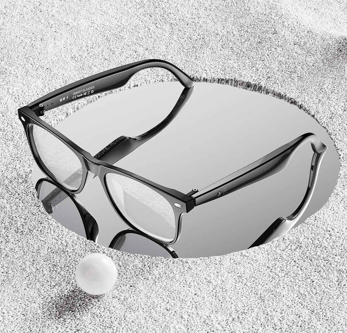 Homesmart Online - W100 Smart Glasses 134 Online Language