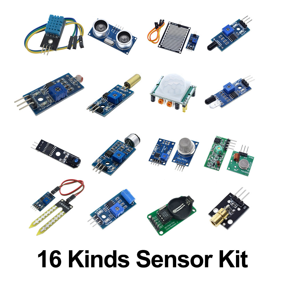Smart Home With Plc - 16 in 1 Smart Home Sensor