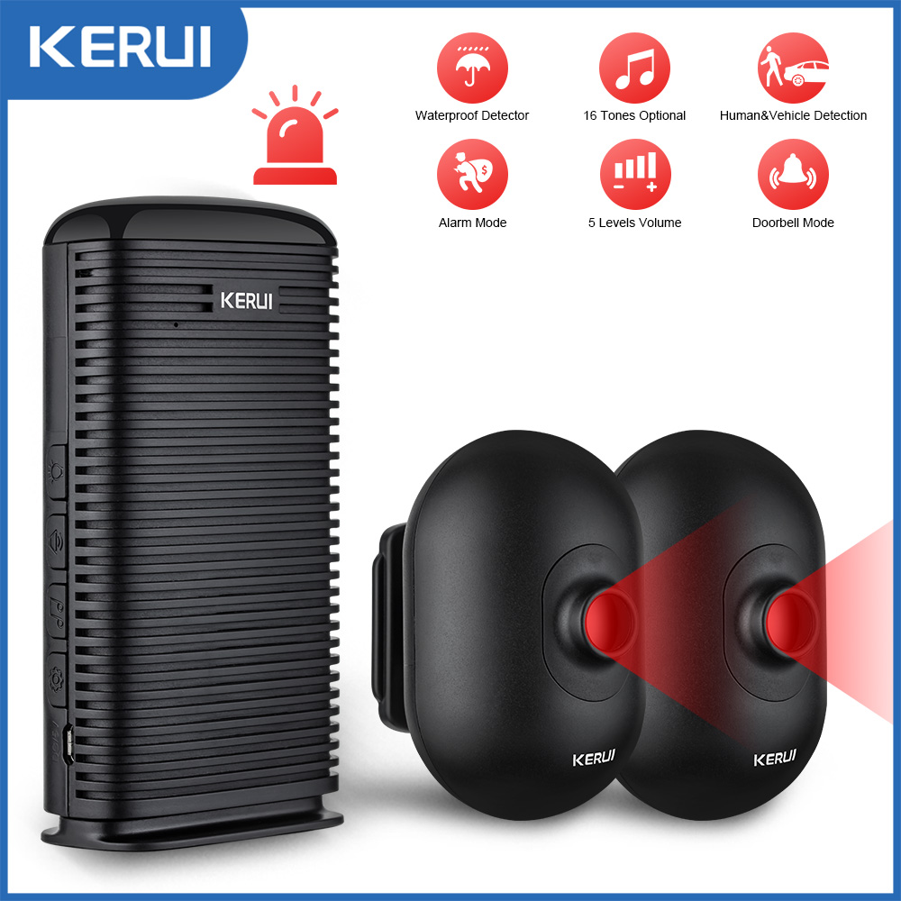 Home Automation Kit - KERUI DW9 Garage Alarm Wireless Driveway