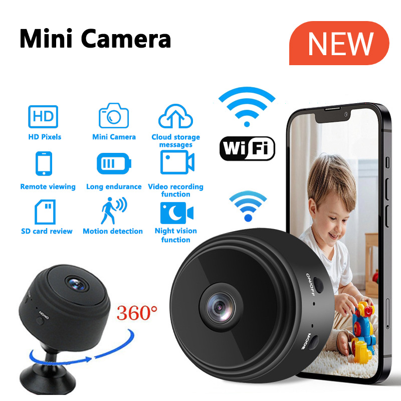 Smart Home Camera - 1080P HD Mini WiFi Camera Baby