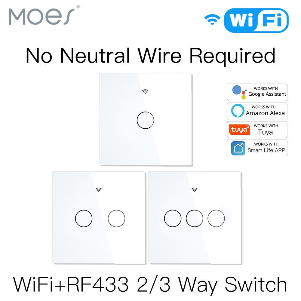 Smart Home Alexa - NEW WiFi Smart Light Switch RF433