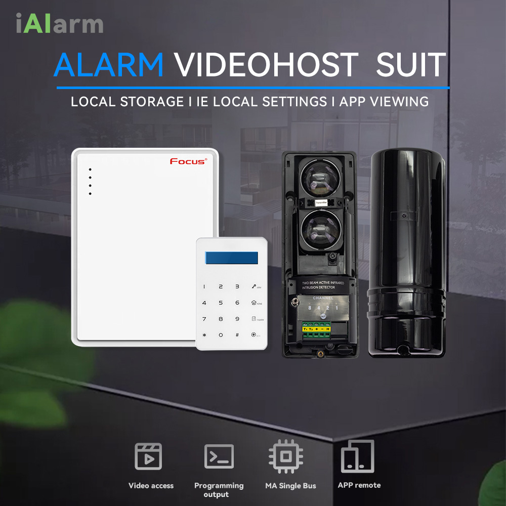Home Automation Kit - iAlarm Dual-beam Infrared Sensor Alarm System