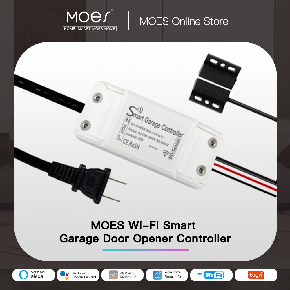 Smart Home Wiz - MOES Tuya WiFi Smart Garage Door