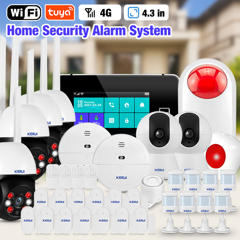 Home Automation Kit - KERUI 4.3 Inch Touch Screen Home