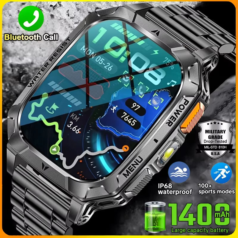 Smart Home Os - Smartwatches Call BT Fitness Sports Waterproof