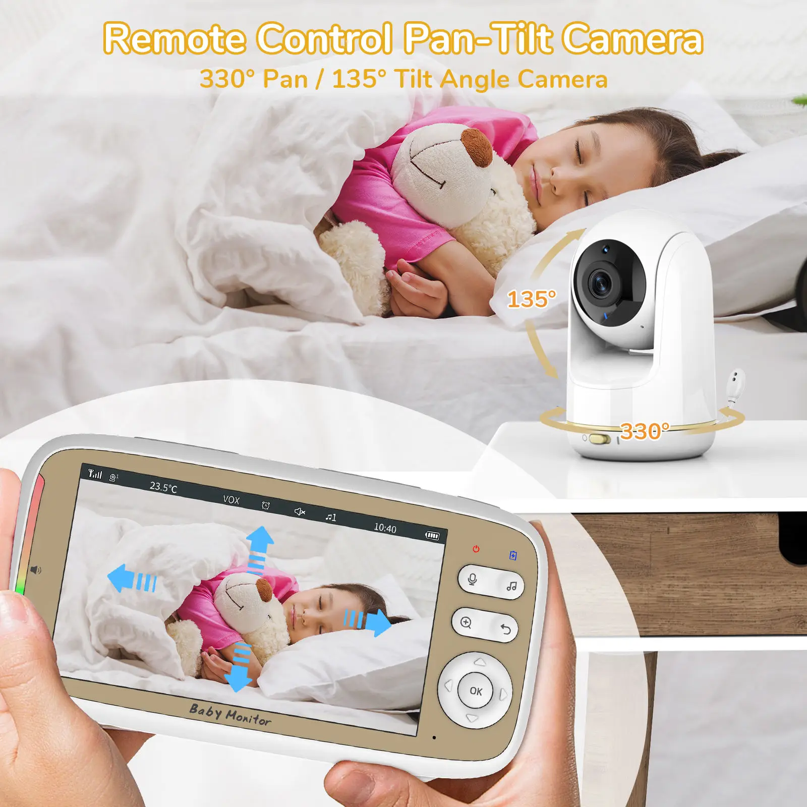 VB803 PRO Baby Monitor with 2p - Smart Home Europe recensie en prijs