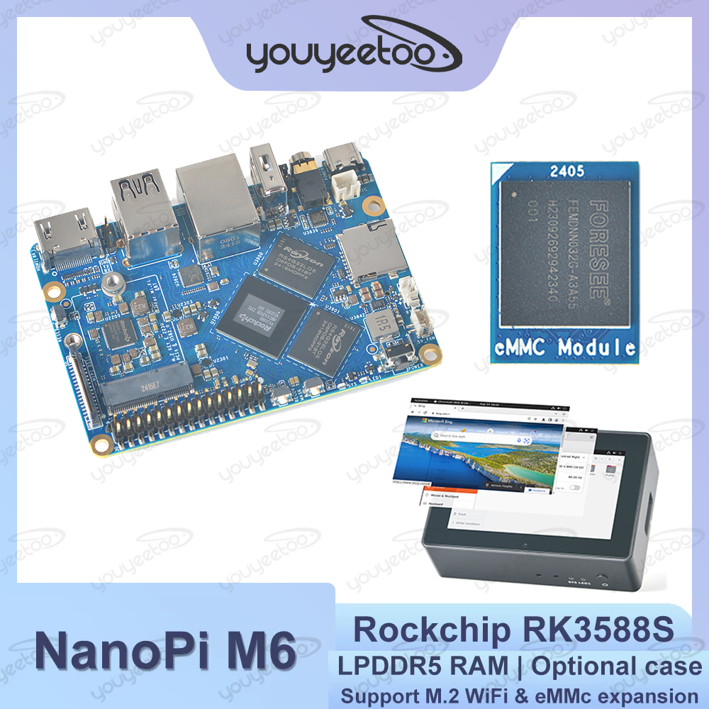 NanoPi M6 Development Board Op - Smart Home Nas recensie en prijs