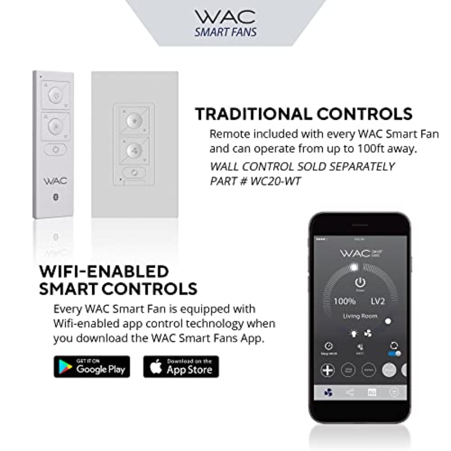 Smart 3-Blade Ceiling Fan 52in - Smart Ceiling Fan recensie en prijs