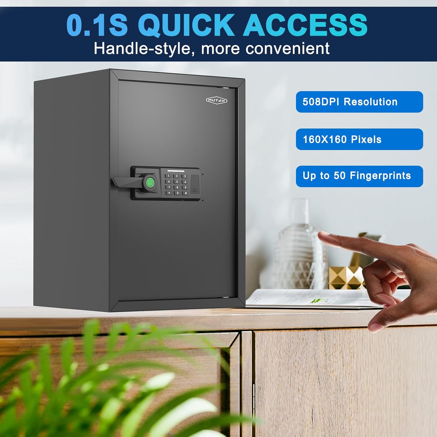 Smart Home Safe 2.0 Cub Biomet - Smart Home Keyboard recensie en prijs