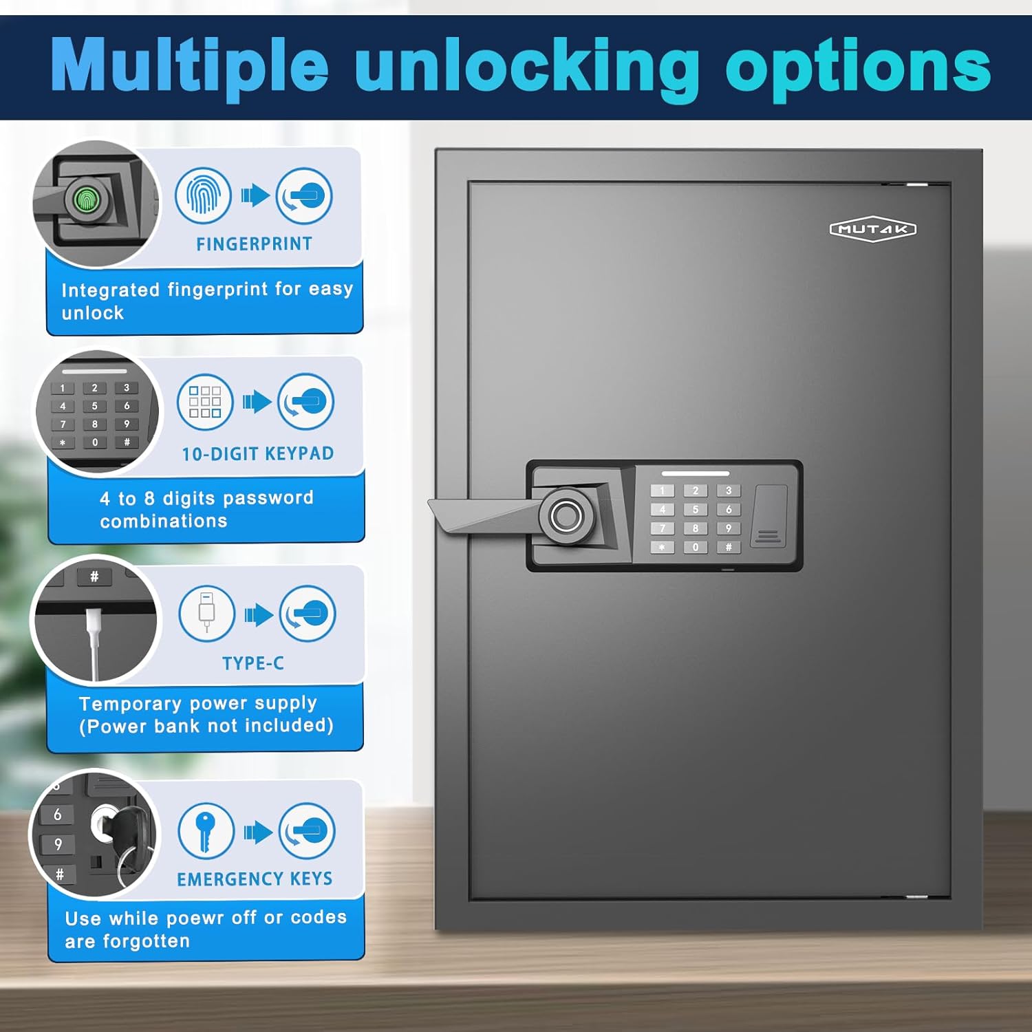 Smart Home Safe 2.0 Cub Biomet - Smart Home Keyboard recensie en prijs