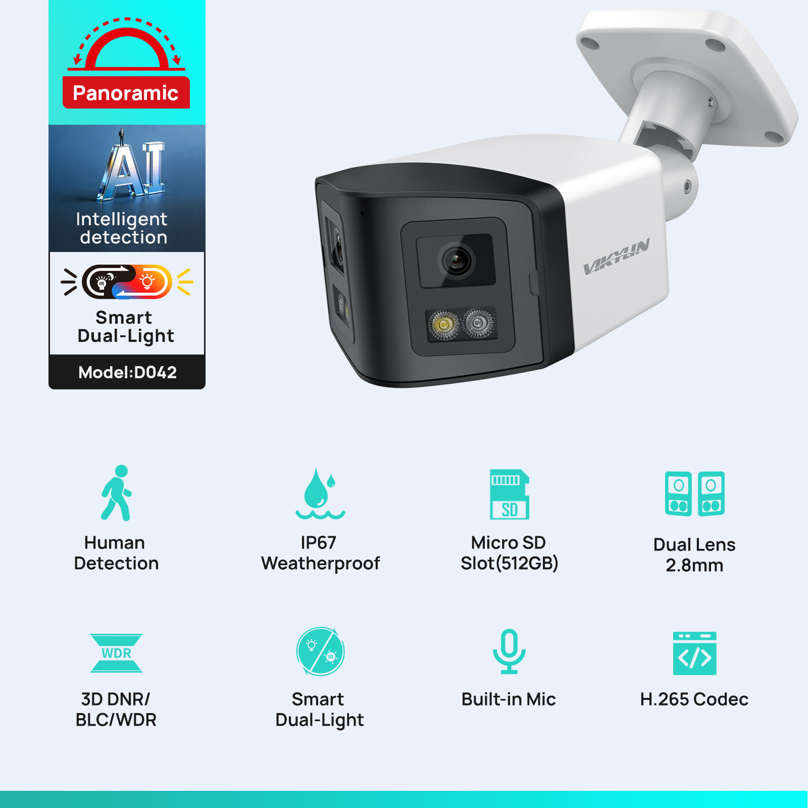 VIKYLIN 170° Panoramic Securit - Smart Home X10 recensie en prijs