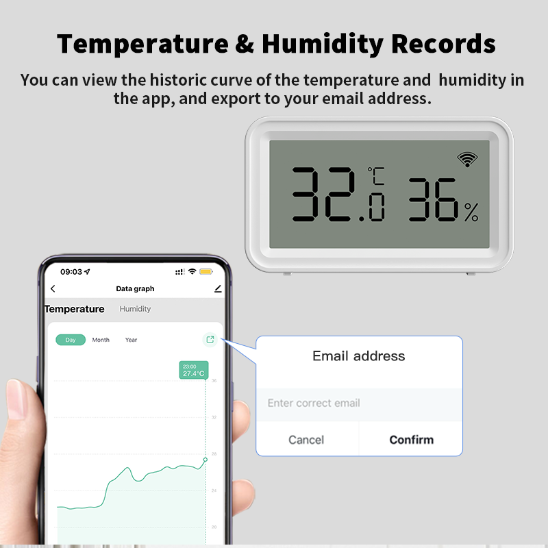 Tuya Zigbee WiFi Thermometer H - Smart Home Alexa recensie en prijs