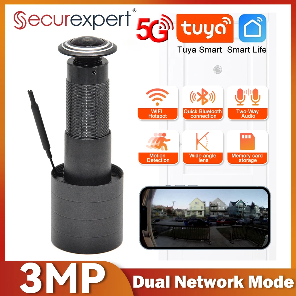 3MP HD 2.4G/5G WiFi Door Viewe - Smart Home Ezviz recensie en prijs