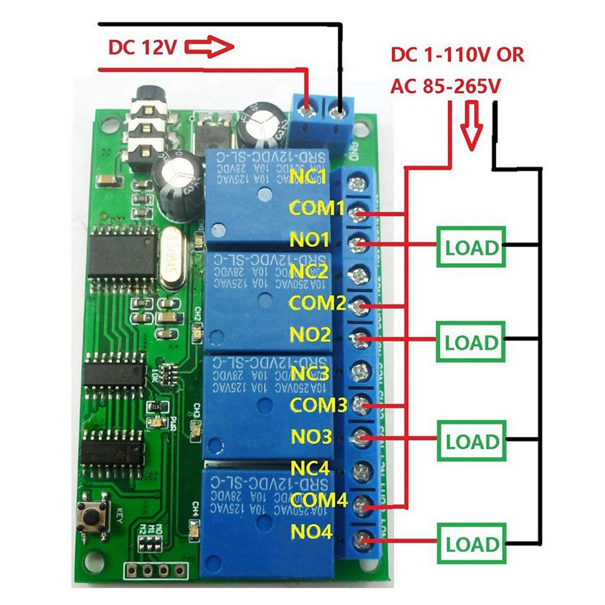 N495R-AD22B04 4 Channel Relay  - Smart Home With Plc recensie en prijs