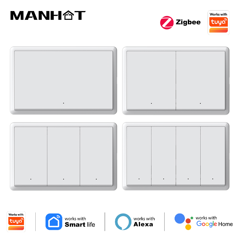 Manhot Smart zigbee Switch No  - Smart Home Alexa recensie en prijs