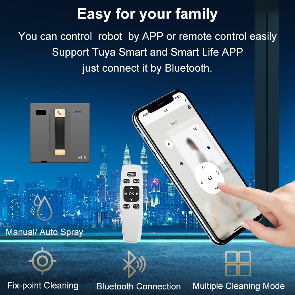 Robot Window cleaner ABIR WD8, - Vacuum Cleaner Smart Home recensie en prijs