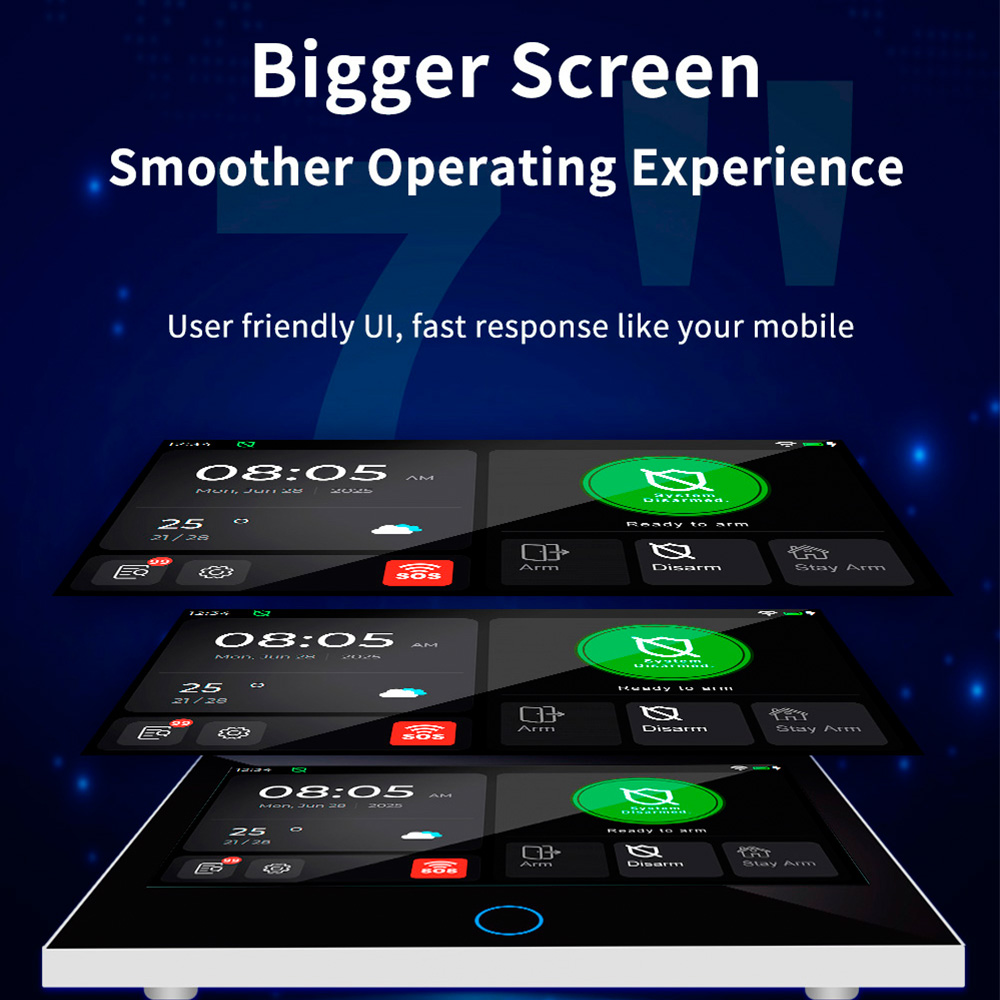 KERUI 7 Inch Full Touchscreen  - Home Automation Kit recensie en prijs