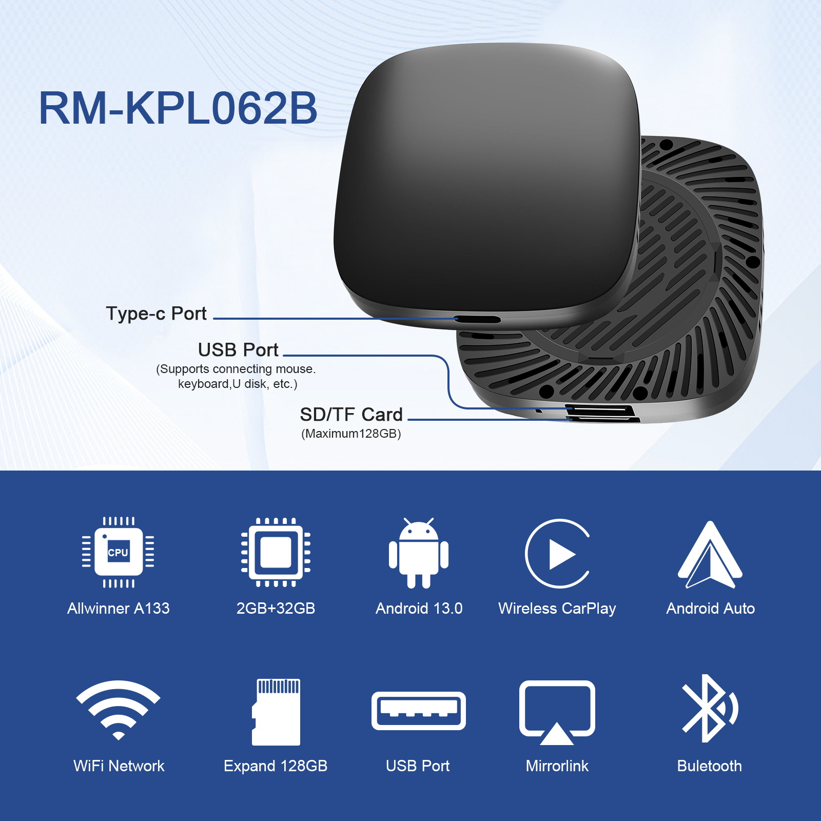 Ezonetronics Android 13 Wirele - Smart Home Tv recensie en prijs