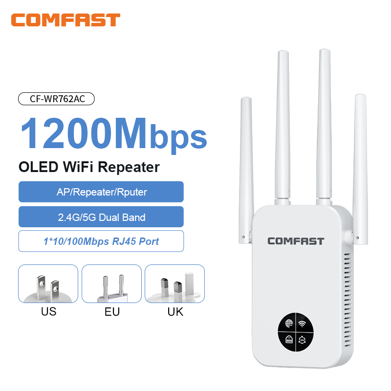 COMFAST 1200Mbps Wifi Repetido - Smart Home X10 recensie en prijs