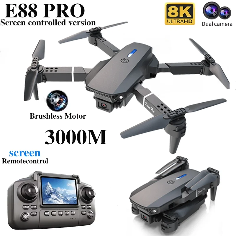 Professional E88 PRO Drone wit - Smart Home Camera recensie en prijs