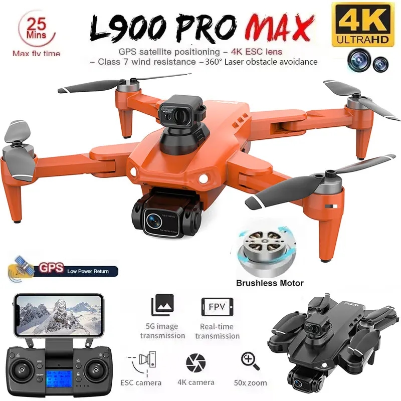 L900 Pro MAX GPS Drone 4K Prof - Smart Home Camera recensie en prijs