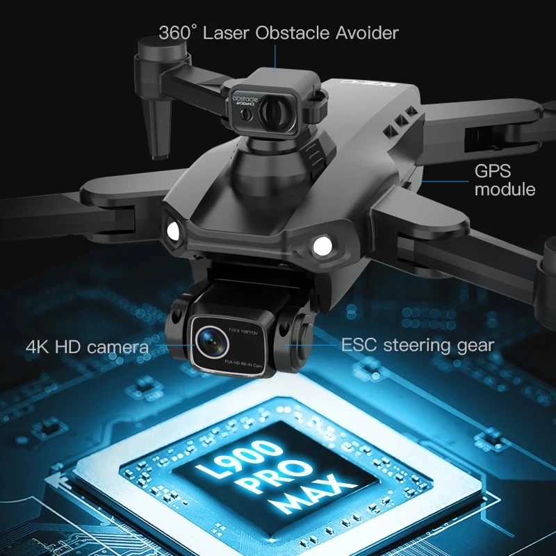 L900 Pro MAX GPS Drone 4K Prof - Smart Home Camera recensie en prijs