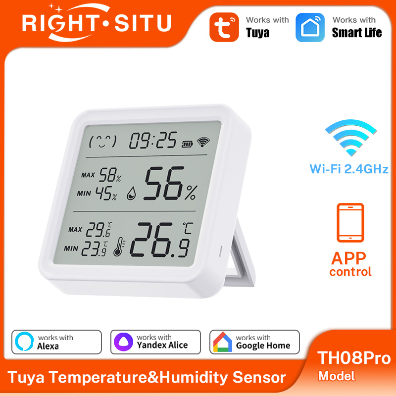 Tuya WiFi Thermometer hygromet - Smart Home Alexa recensie en prijs