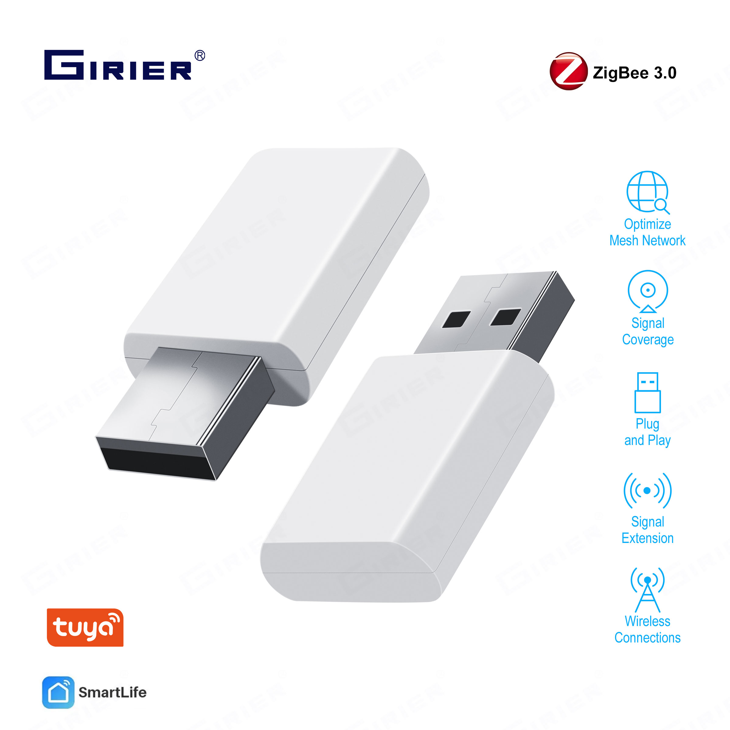 GIRIER ZigBee Repeater Amplifi - Smart Home Hub Device recensie en prijs