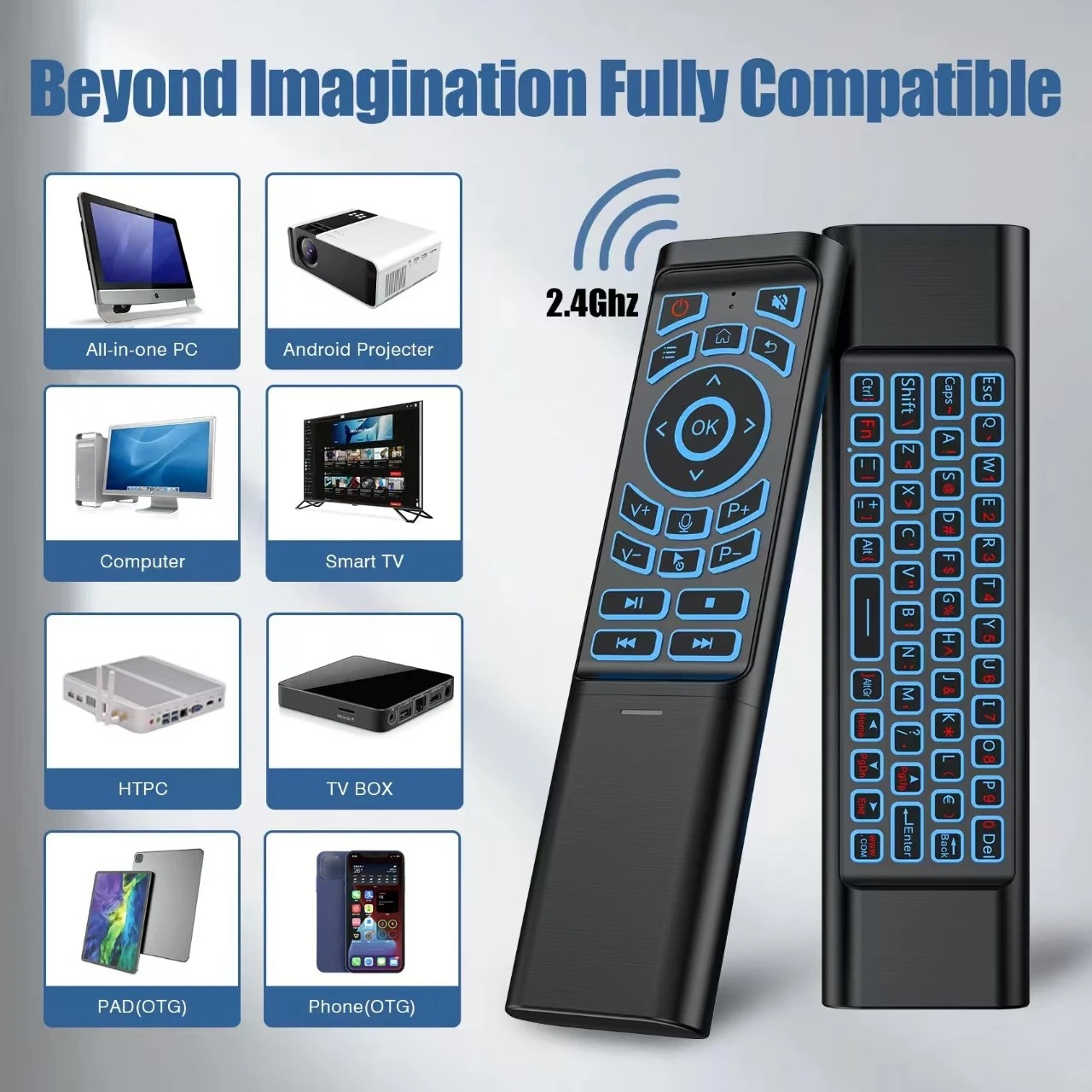 Air Mouse Remote Control Gyros - Smart Home Keyboard recensie en prijs