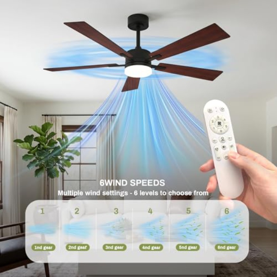 Bedroom living room dining roo - Smart Ceiling Fan recensie en prijs