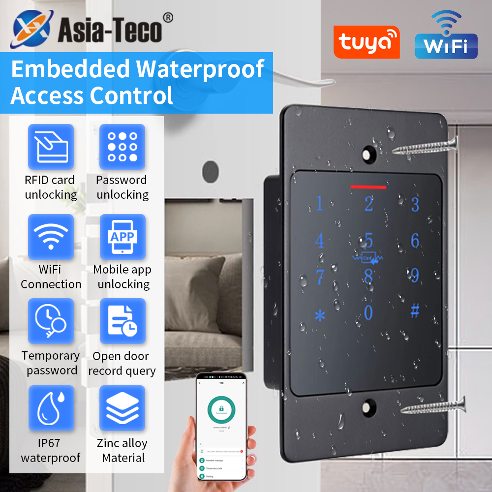 WiFi Tuya Smart Door Lock Keyb - Smart Home Keyboard recensie en prijs