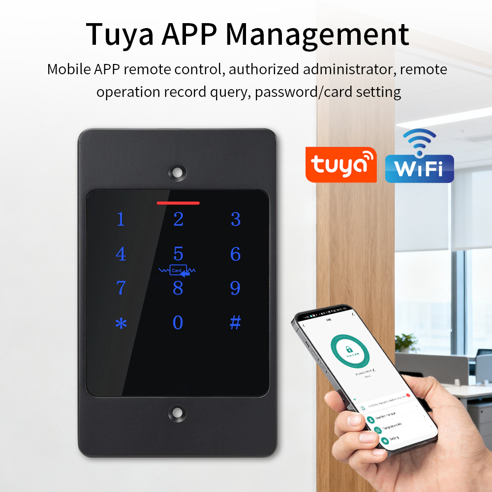 WiFi Tuya Smart Door Lock Keyb - Smart Home Keyboard recensie en prijs