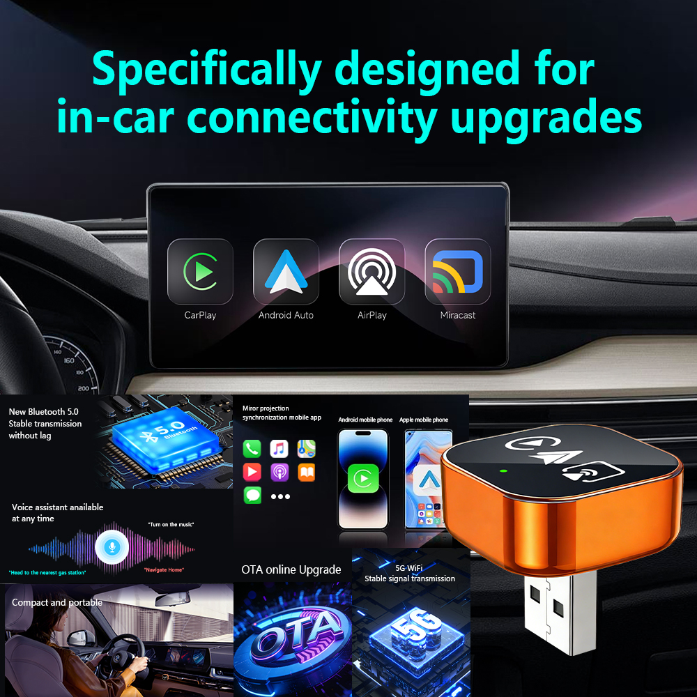 4in1 New Upgrade Carplay Adapt - Smart Home Wiz recensie en prijs
