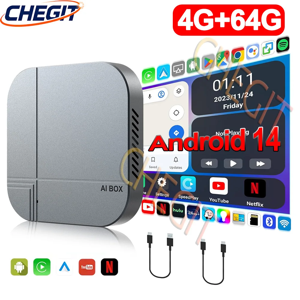 Android14 Smart AI Box 4G+64G/ - Smart Home Tv recensie en prijs