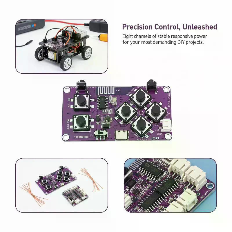 2.4G RC Receiver Kit 2 Set 8 C - Home Automation Kit recensie en prijs