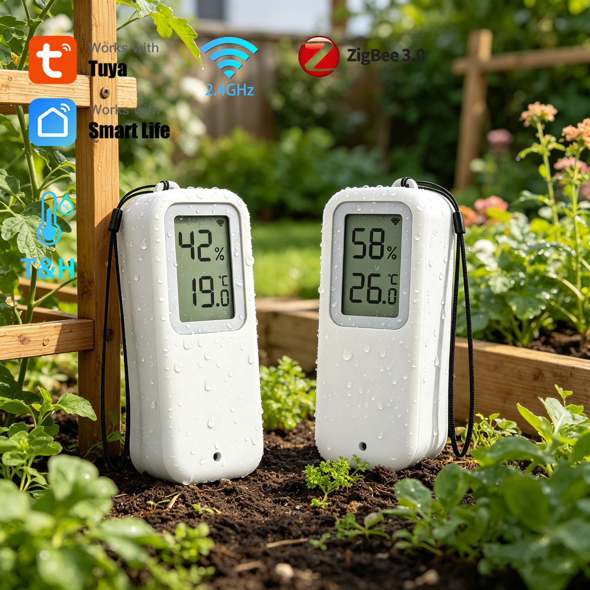 Tuya WiFi ZigBee Temperature a - Smart Home Alexa recensie en prijs