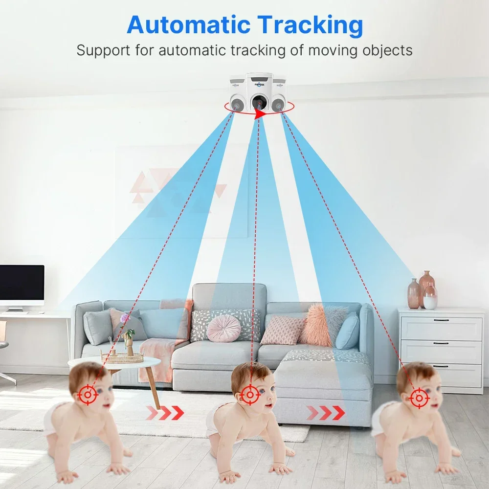 Dual Lens 2K 4MP PTZ Camera |  - Smart Home X10 recensie en prijs