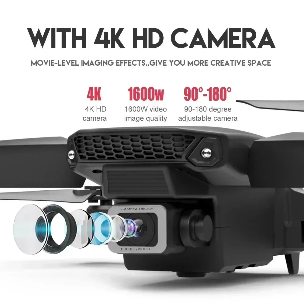 E88 Pro WIFI FPV Drone Wide An - Smart Home Camera recensie en prijs
