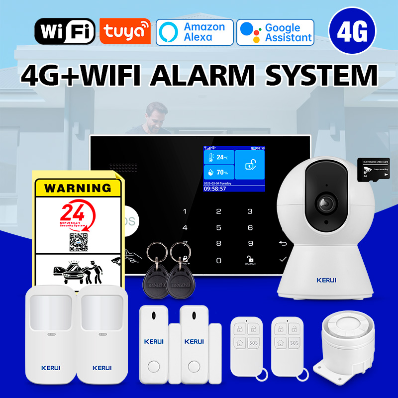 KERUI WiFi+4G Home Alarm with  - Smart Home Keyboard recensie en prijs