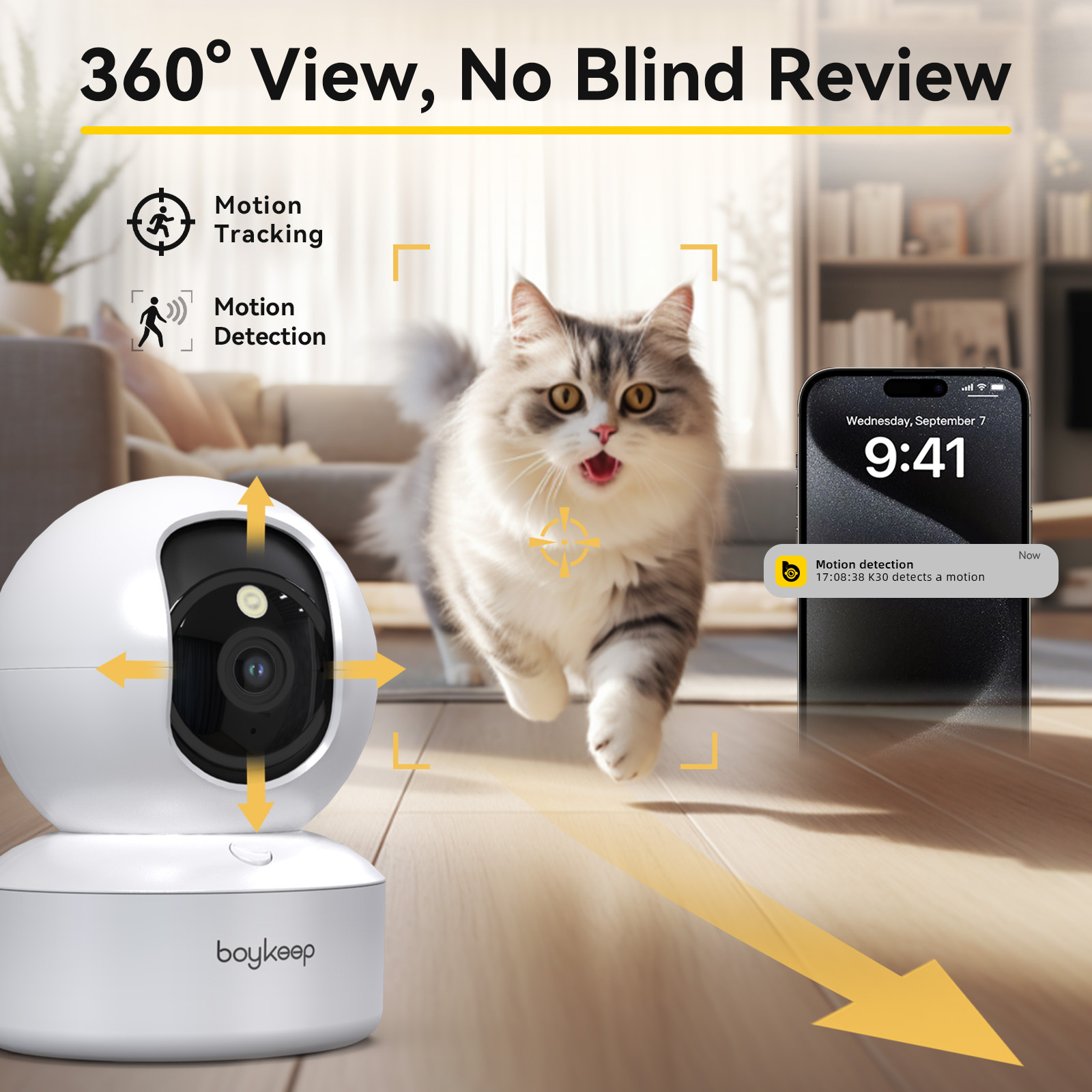 Boykeep 2K Pet Dog Camera with - Smart Home Ezviz recensie en prijs