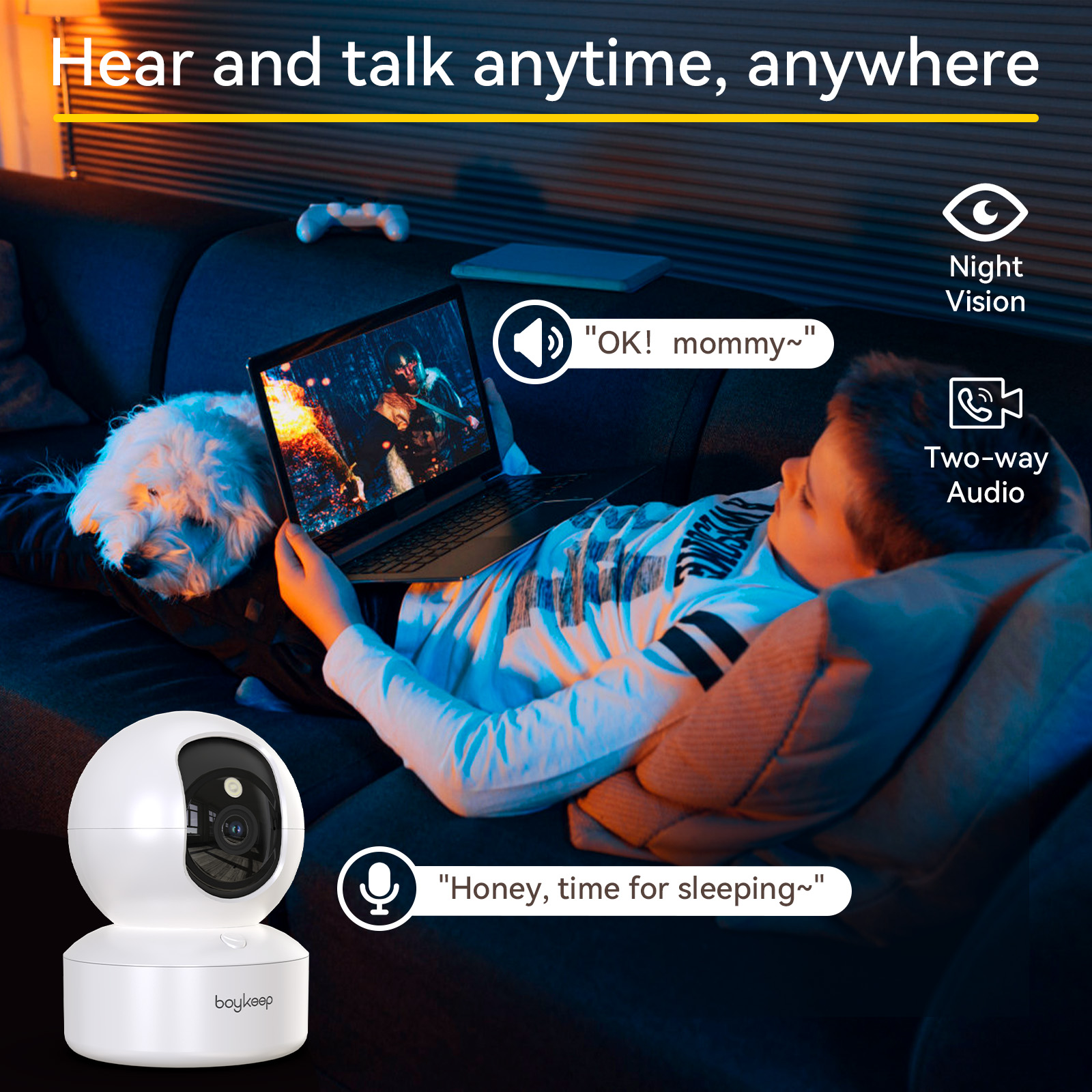 Boykeep 2K Pet Dog Camera with - Smart Home Ezviz recensie en prijs