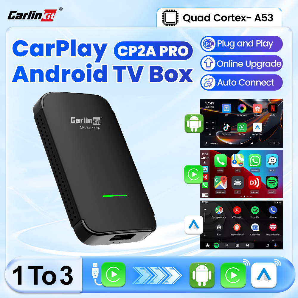 CarlinKit 4.0 CP2A Pro 3-In-1  - Smart Home Tv recensie en prijs