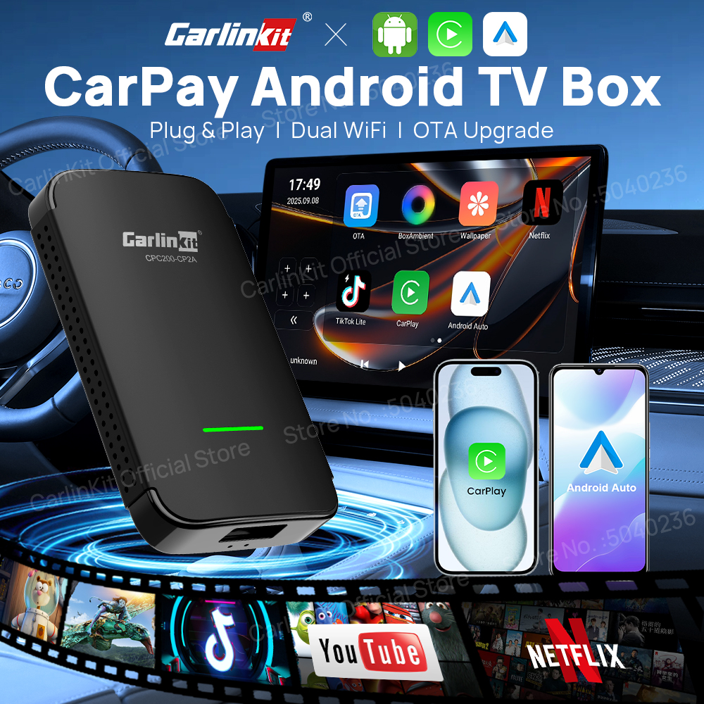 CarlinKit 4.0 CP2A Pro 3-In-1  - Smart Home Tv recensie en prijs