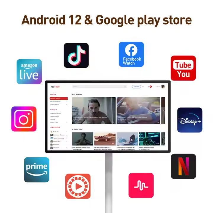 24-Inch Android 12 Portable LC - Smart Home Tv recensie en prijs