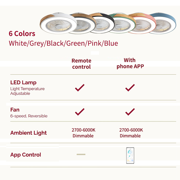 Bedroom ceiling fan light, int - Smart Ceiling Fan recensie en prijs
