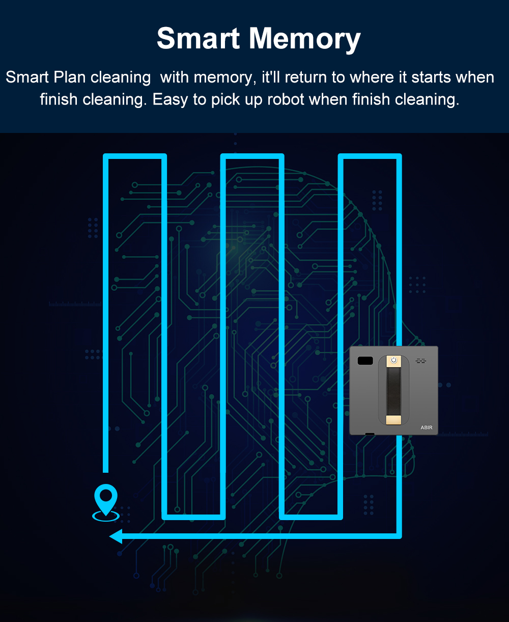ABIR WD8 Smart Home Cleaning A - Homesmart Online recensie en prijs
