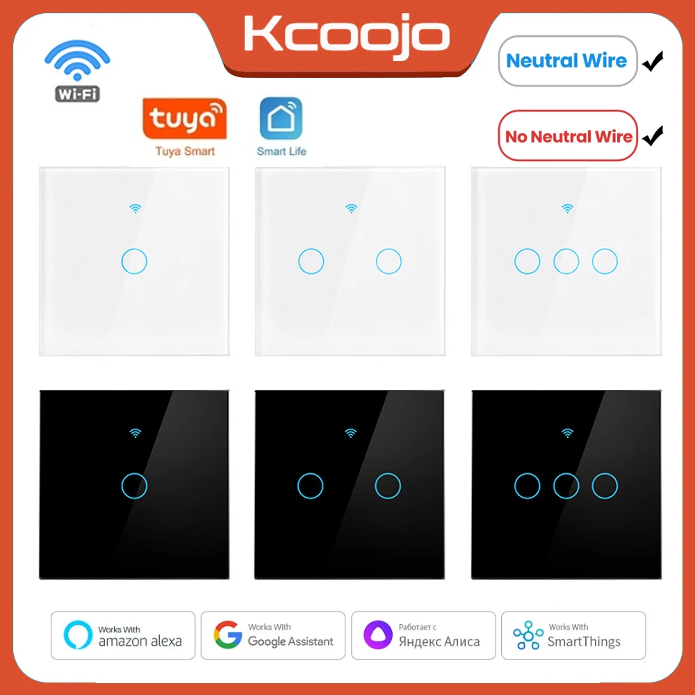 Tuya Wifi EU Smart Switches 1/ - Smart Home Europe recensie en prijs