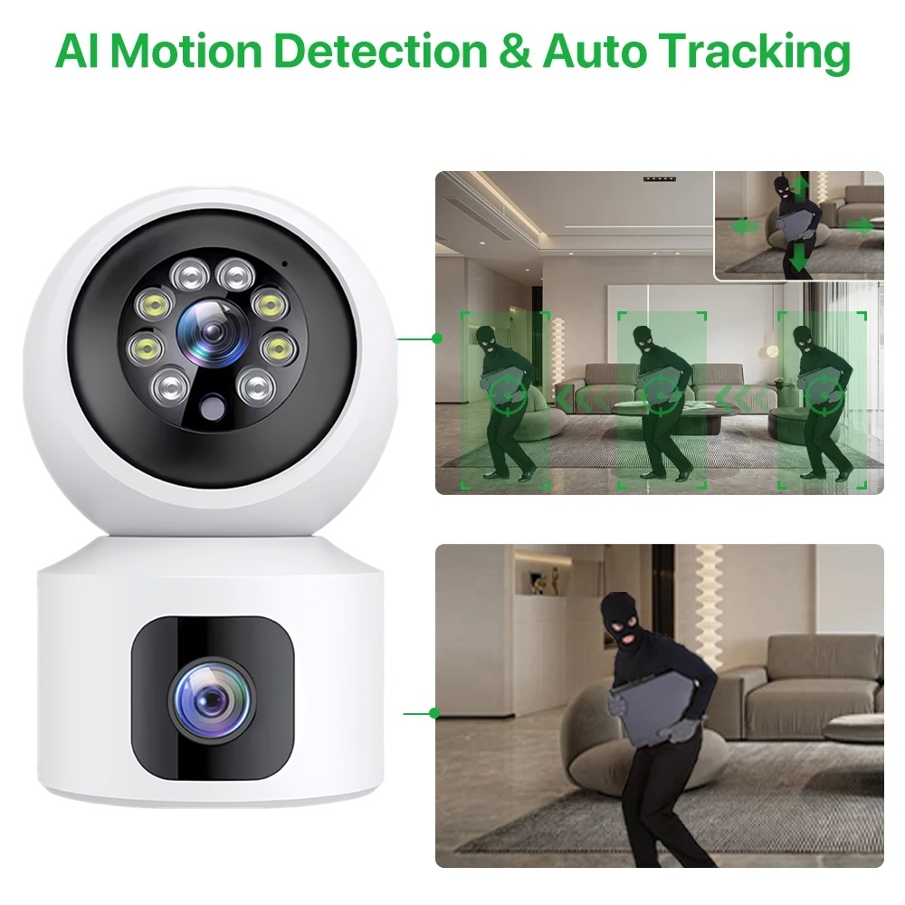 8MP 4K Dual Lens Camera 4G SIM - Smart Home Simulation recensie en prijs