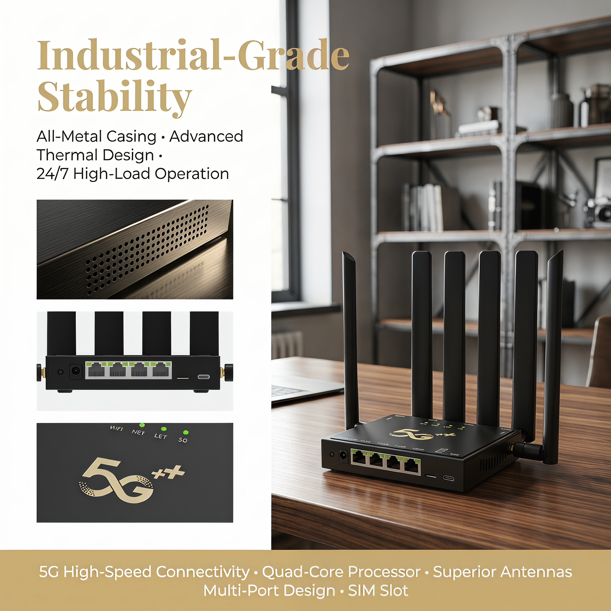5G CPE Router with SIM Card Sl - Smart Home Simulation recensie en prijs